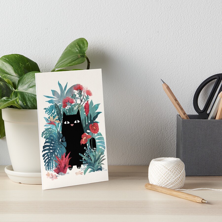 Popoki Art Board Print