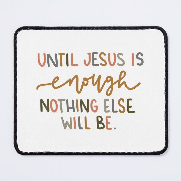 Item preview, Jesus is Enough designed and sold by CCalligraphyCo.