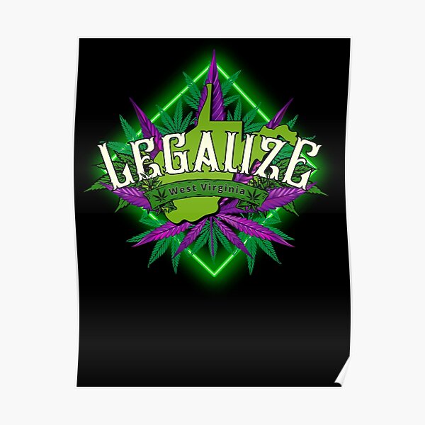 West Virginia Cannabis Poster
