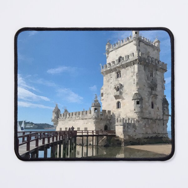 Item preview, Belem Tower in Portugal - Watercolour Style designed and sold by WWWC2288.