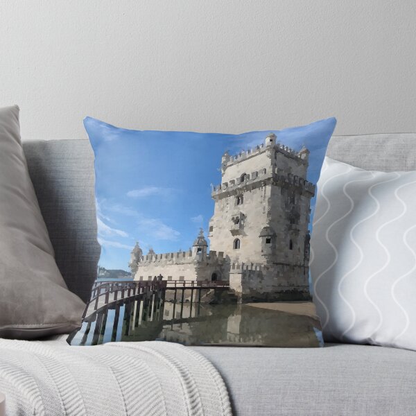 Item preview, Belem Tower in Portugal - Watercolour Style designed and sold by WWWC2288.