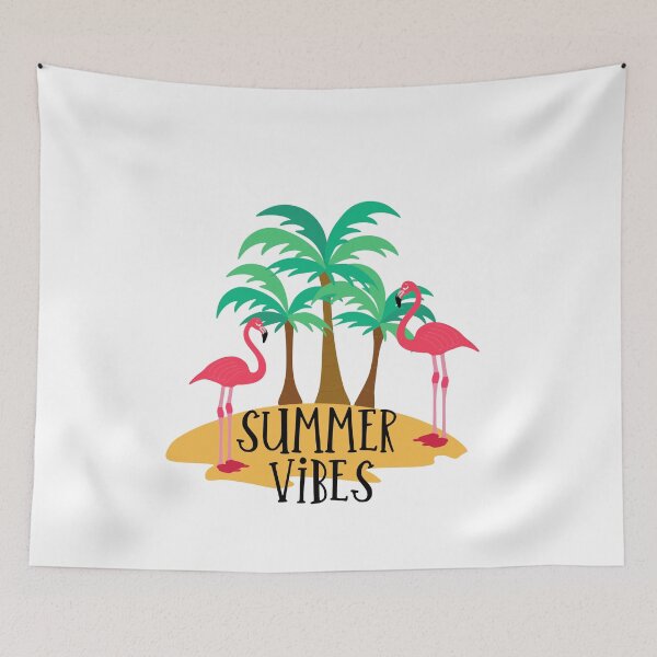 Item preview, summer vibes flamingo beach lovers designed and sold by JABASMED.