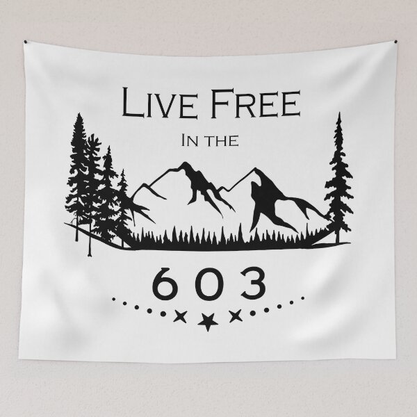 Item preview, Live Free in the 603 designed and sold by Gibbonzo.