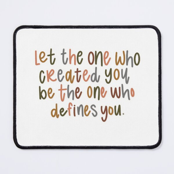 Item preview, He Defines You designed and sold by CCalligraphyCo.