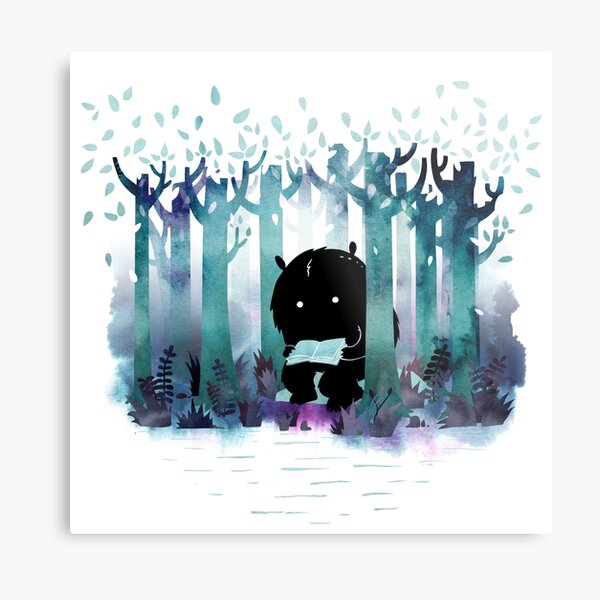 A Quiet Spot Metal Print