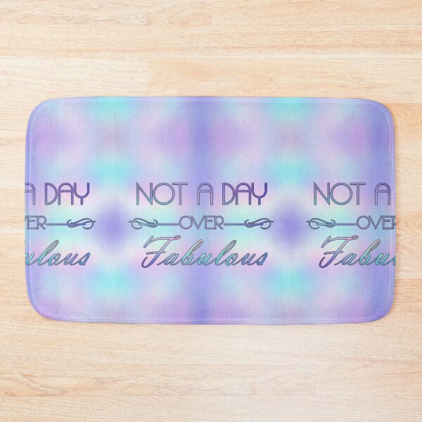 Item preview, Not A Day Over Fabulous - Unicorn Pastel on background designed and sold by JadeRyder.