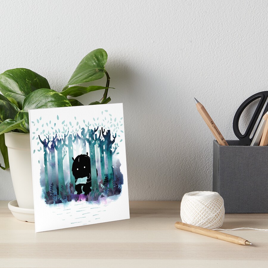 A Quiet Spot Art Board Print