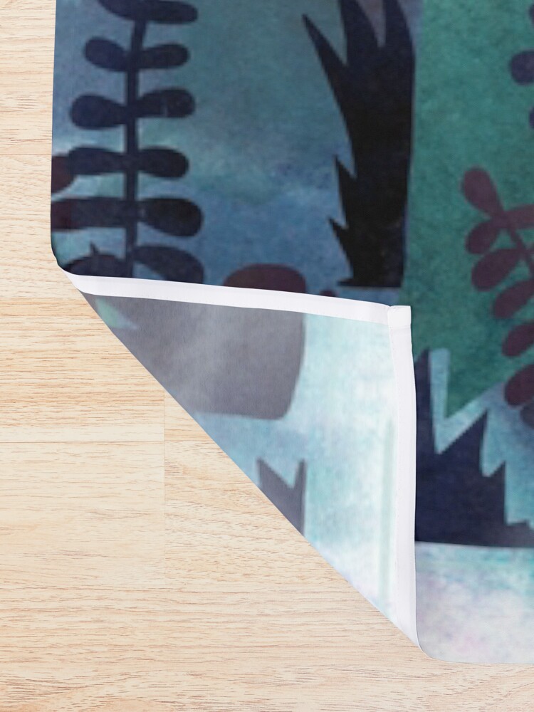 Alternate view of A Quiet Spot Shower Curtain
