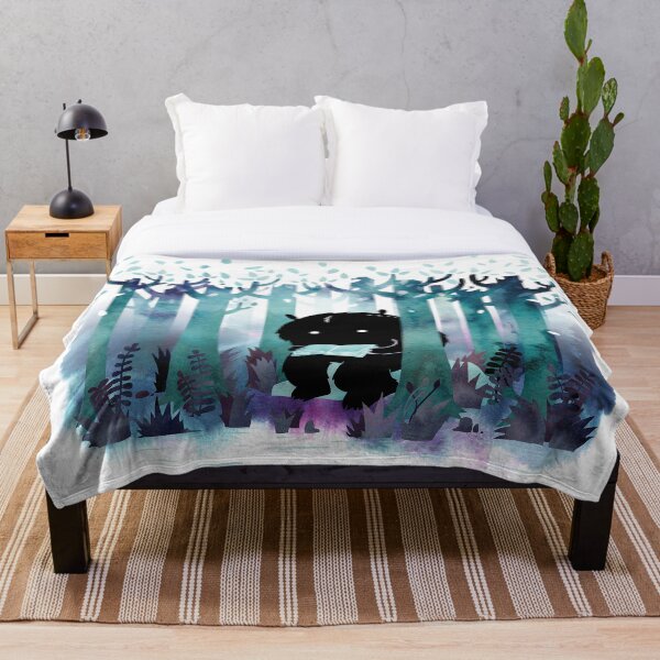 A Quiet Spot Throw Blanket