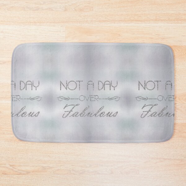 Item preview, Not A Day Over Fabulous - Silver on background designed and sold by JadeRyder.