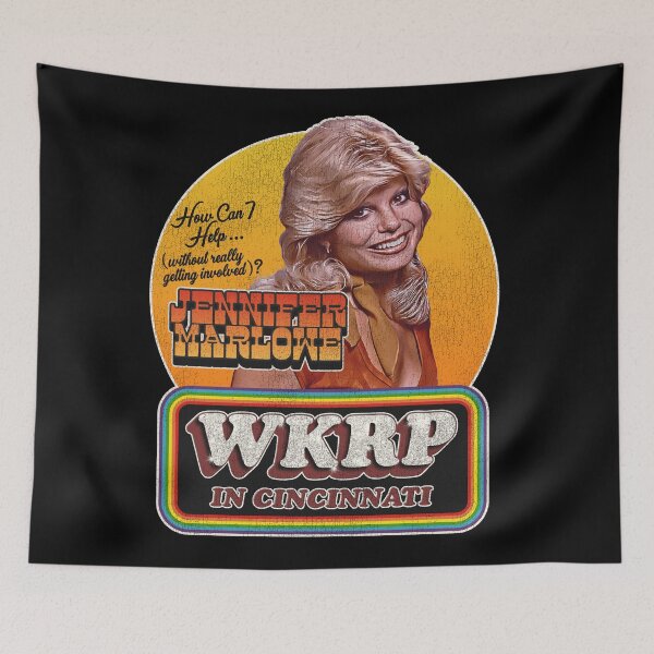 Item preview, Jennifer Marlowe Receptionist at WKRP in Cincinnati designed and sold by ourkid.