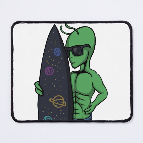 Item preview, Alien surfer designed and sold by Delicarte.