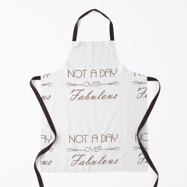Item preview, Not A Day Over Fabulous - Rose Gold on clear background designed and sold by JadeRyder.