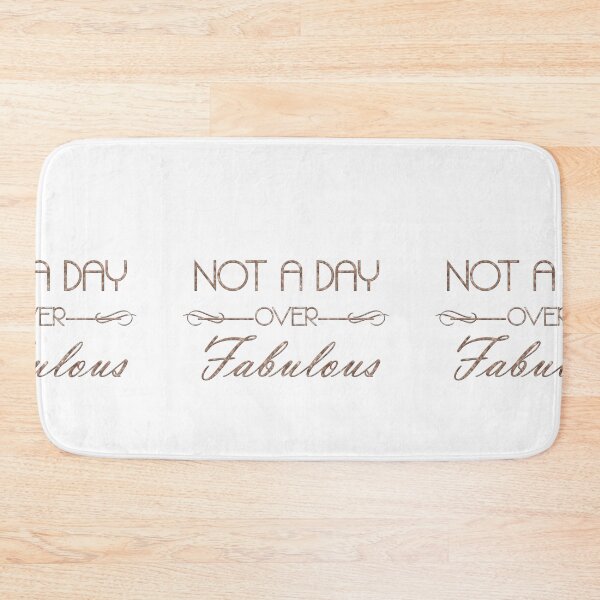 Item preview, Not A Day Over Fabulous - Rose Gold on clear background designed and sold by JadeRyder.
