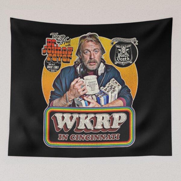 Item preview, Dr Johnny Fever at Drive Time WKRP in Cincinnati designed and sold by ourkid.