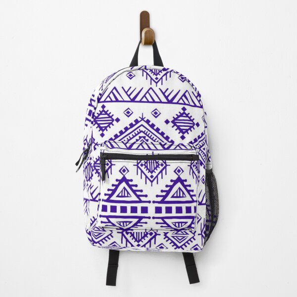 Item preview, Purple OrnamentBlue national wind pattern designed and sold by StoreFlip.