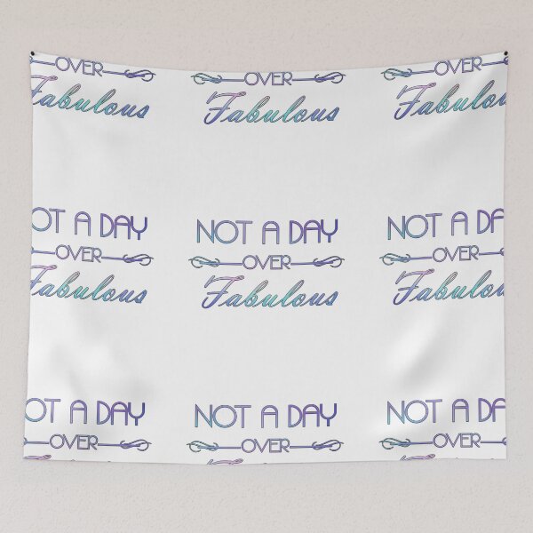 Item preview, Not A Day Over Fabulous - Unicorn Pastel on clear background designed and sold by JadeRyder.