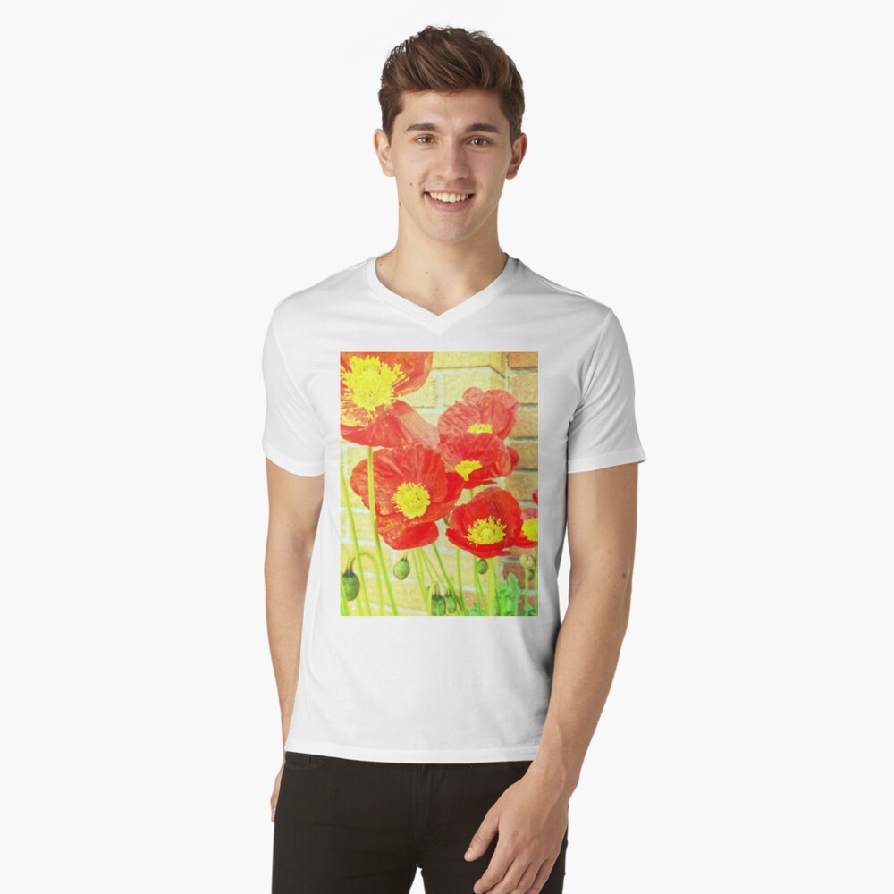 Item preview, V-Neck T-Shirt designed and sold by OneDayArt.