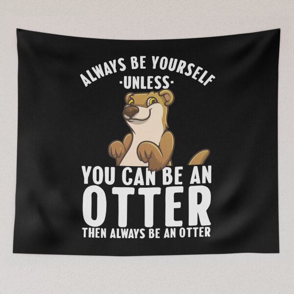 Item preview, Cute Otter Design For Men Women Sea River Otter Wild Animal designed and sold by RichardxBen.