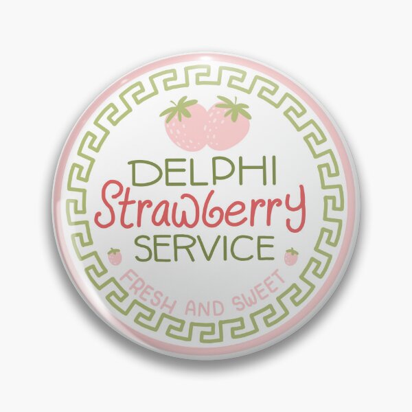 Item preview, Delphi strawberry service designed and sold by Mac-and-noodles.