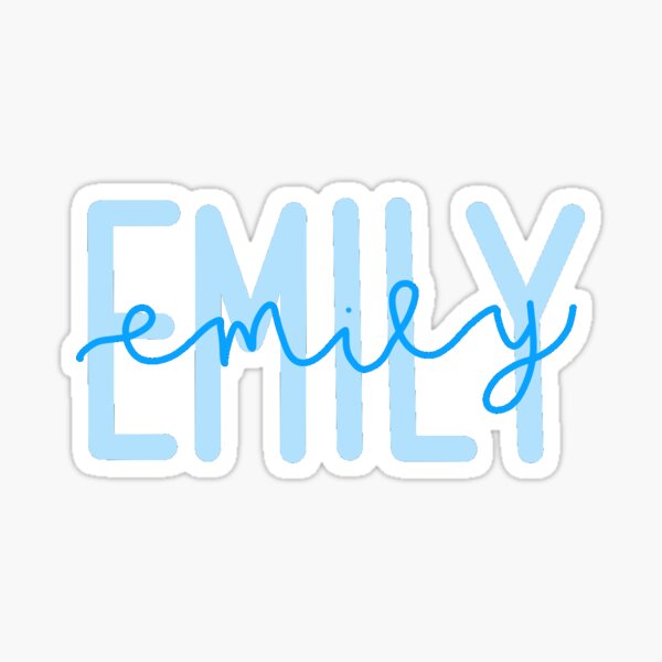 "Preppy emily" Sticker for Sale by mykindapreppy | Redbubble