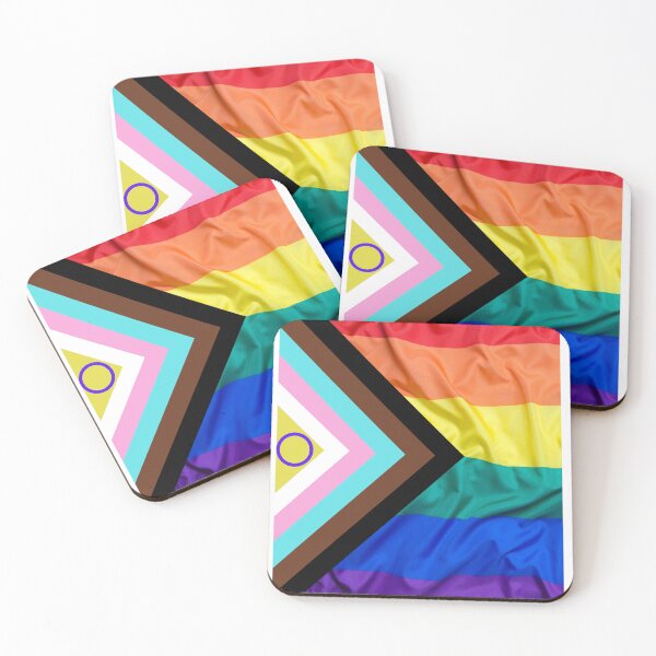 Item preview, PROGRESS PRIDE FLAG LGBT INTERSEX NEW PRIDE FLAG RAINBOW EQUALITY designed and sold by CeraRoss.
