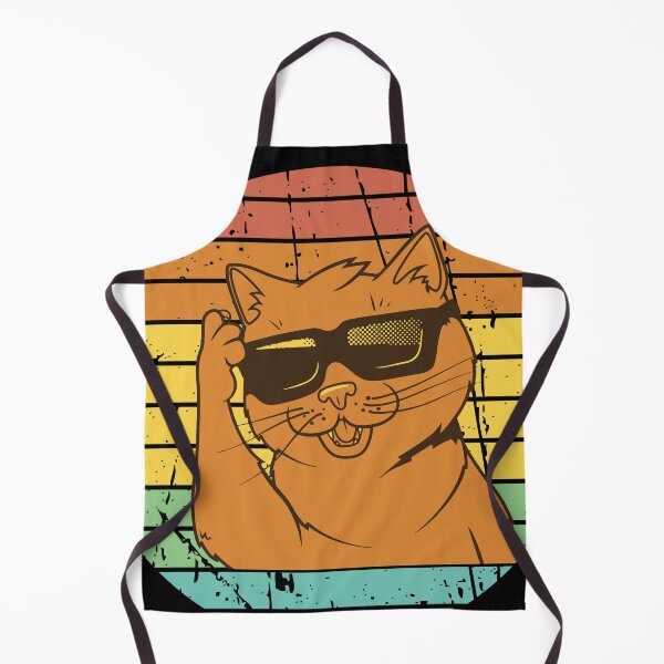 Item preview, Retro Cat with Sunglasses, Vintage Designs designed and sold by MeticArts.