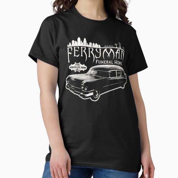 Item preview, Ferryman's Funeral Home WKRP in Cincinnati Advertisement designed and sold by ourkid.