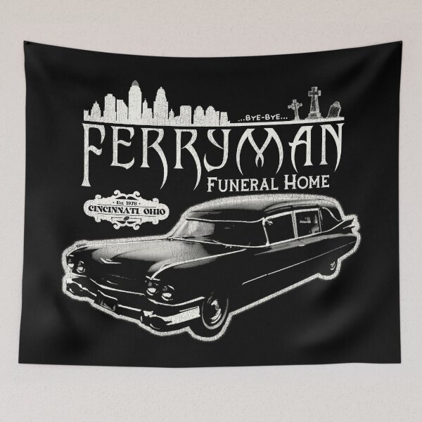 Item preview, Ferryman's Funeral Home WKRP in Cincinnati Advertisement designed and sold by ourkid.