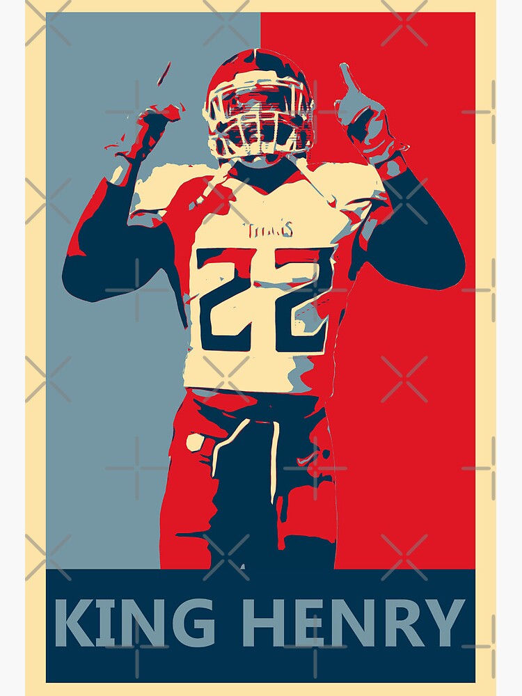 Derrick Henry - King Henry | Art Board Print