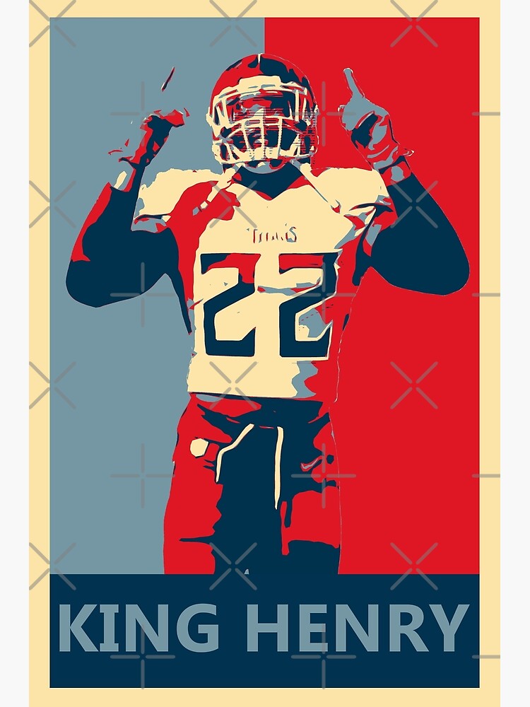 Discover Derrick Henry King Henry Campaign Premium Matte Vertical Poster
