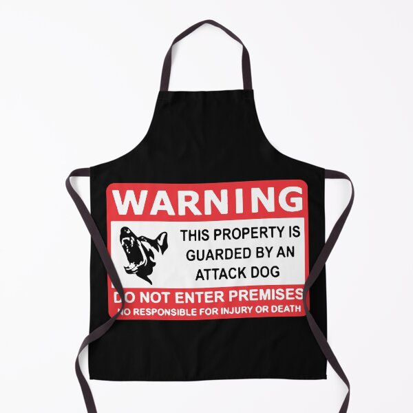 Item preview, Beware of Dog Warning Sign designed and sold by Smartalb.