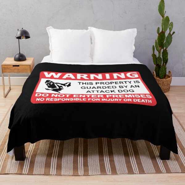 Item preview, Beware of Dog Warning Sign designed and sold by Smartalb.