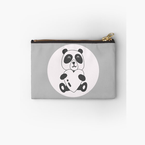 Item preview, Cute Panda with Heart designed and sold by KGoPrintables.