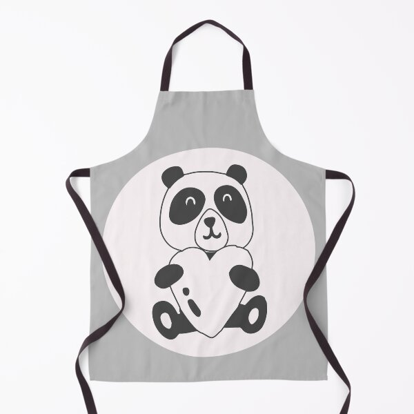 Item preview, Cute Panda with Heart designed and sold by KGoPrintables.