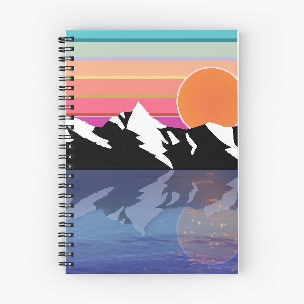 Item preview, Sunset Mountains  designed and sold by SunBearBooks.