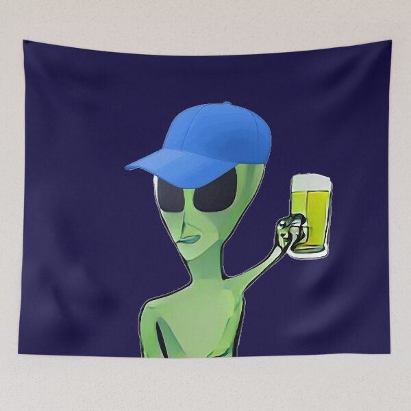 Item preview, alien dude designed and sold by marjard.