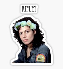 ELLEN RIPLEY FLOWER CROWN Sticker