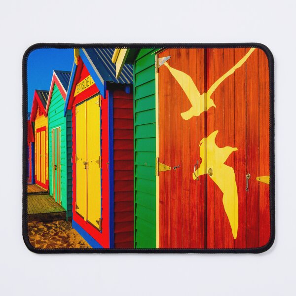 Item preview, Brighton Bath Huts Lined Up in a Row designed and sold by Steven Jodoin.