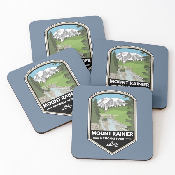 Item preview, Mount Rainier NP Logo designed and sold by Everix's Studio.