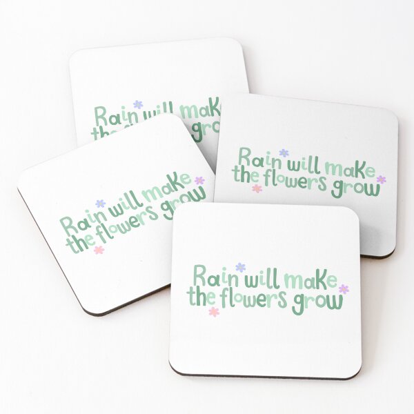 Item preview, Pastel Green Les Mis Eponine Flowers Quote  designed and sold by MagicallyStagey.