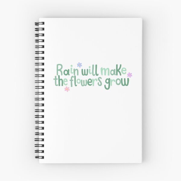 Item preview, Pastel Green Les Mis Eponine Flowers Quote  designed and sold by MagicallyStagey.