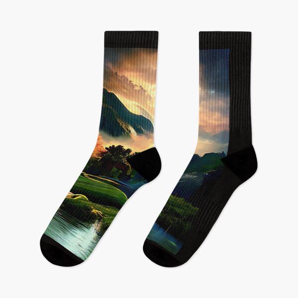 Item preview, Green meadow mountain. designed and sold by tabykid.