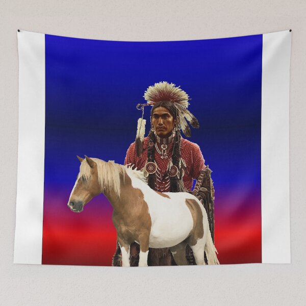 Item preview, APACHE AND WAR HORSE  designed and sold by johnnyssandart.