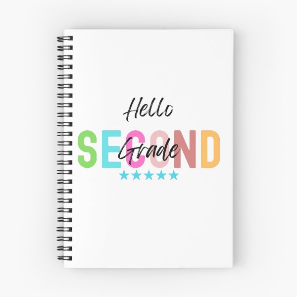 Item preview, Hello Second Grade designed and sold by Elatty.