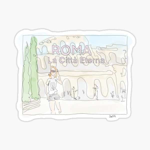 Item preview, Roma La Città Eterna Postcard designed and sold by Scotia Boyd.