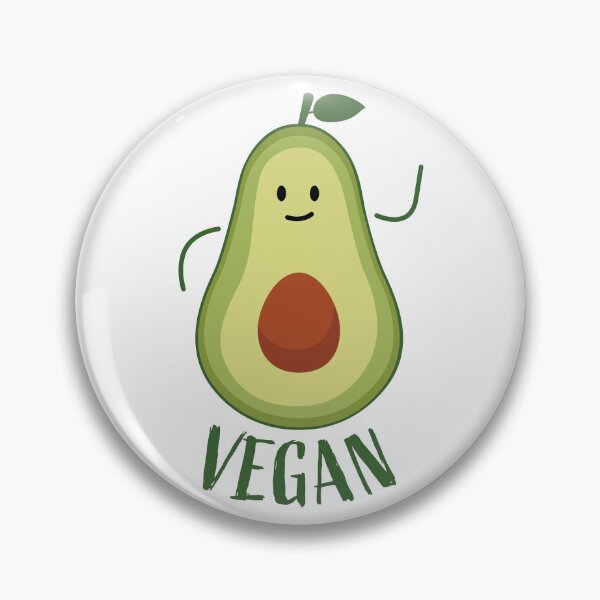 Item preview, avocado -vegan design for vegans designed and sold by Nostalgic  Treasure.