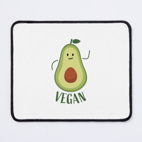 Item preview, avocado -vegan design for vegans designed and sold by Nostalgic Treasure.