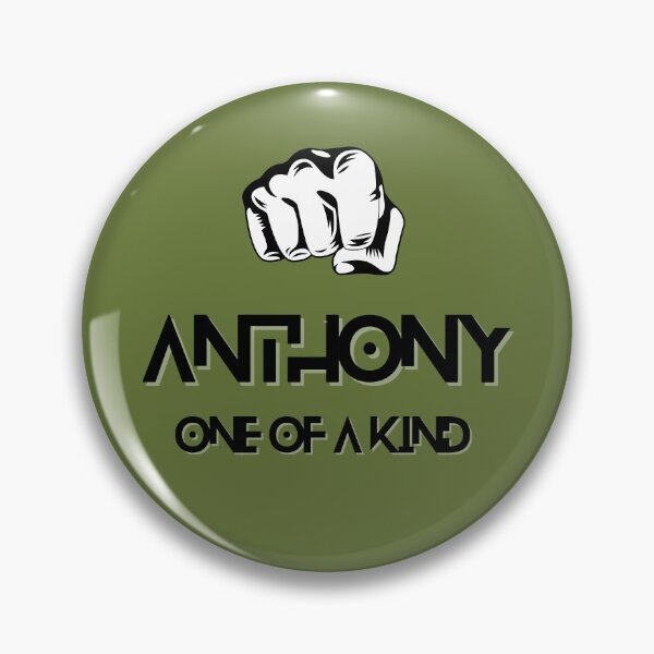 Item preview, Anthony Name One of a Kind Birthday Anniversary, Appreciation Gift designed and sold by PapitosPlace.