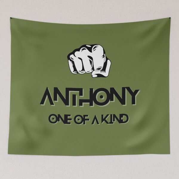 Item preview, Anthony Name One of a Kind Birthday Anniversary, Appreciation Gift designed and sold by PapitosPlace.